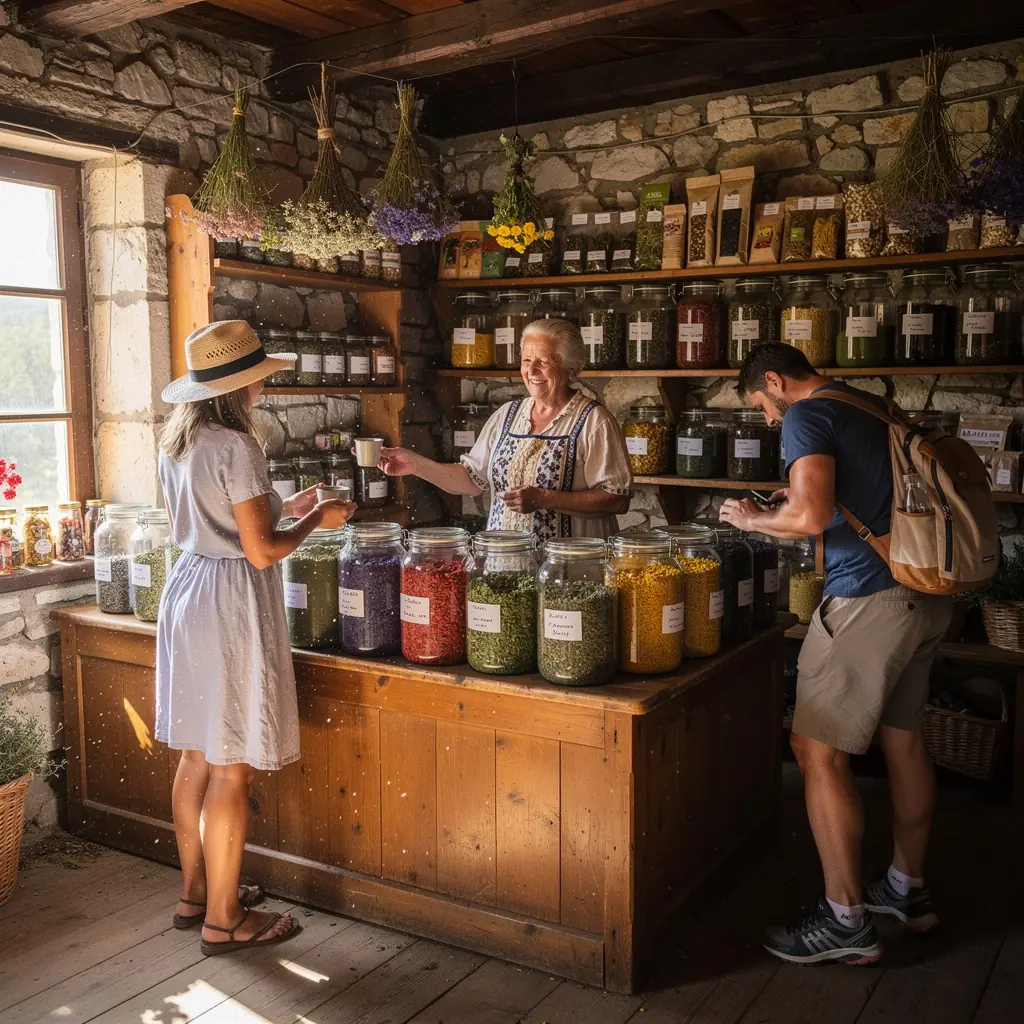 Osoba u opuštajućem okruženju uživa u šalici prirodnog čaja za relaksaciju