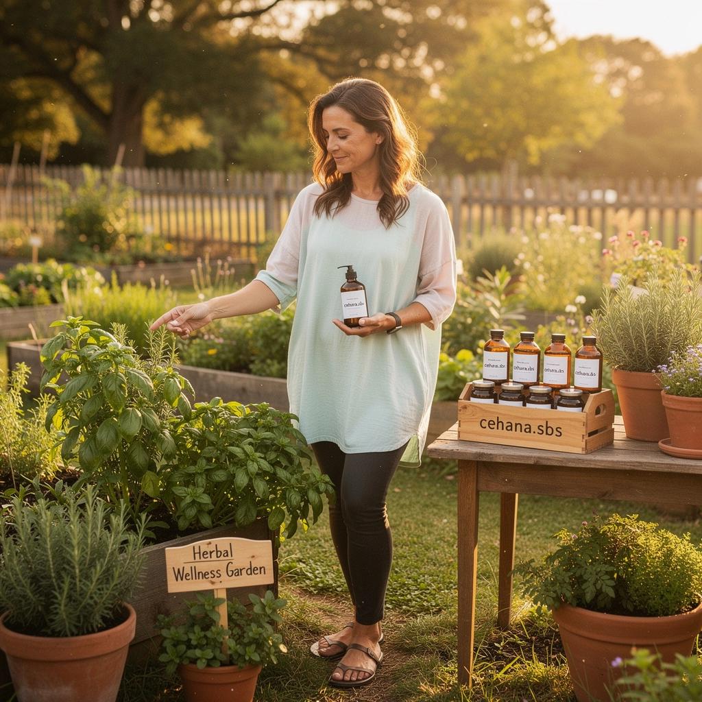 Raznolike biljne mješavine u staklenim posudama na tržnici